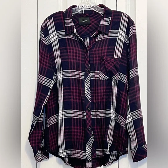 Rails button down long sleeve plaid shirt - Picture 6 of 6